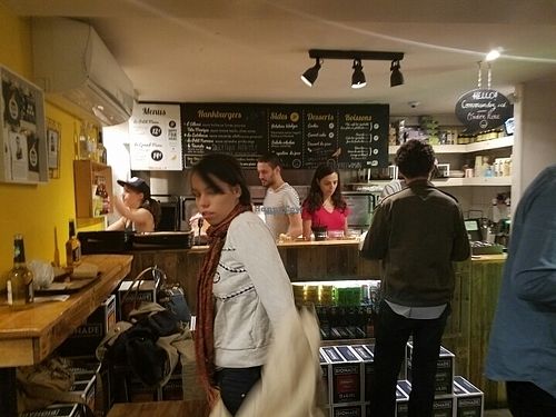 counter at Hank Cuisine Végétale - Archives in Paris
