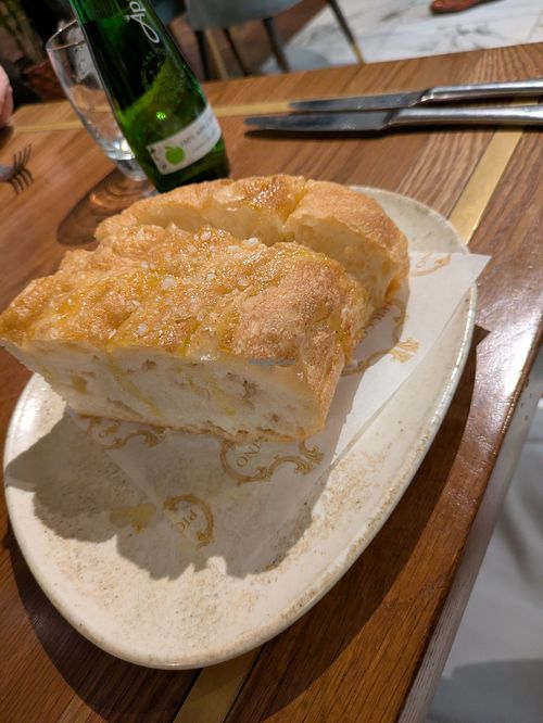 Focaccia at Piccolino in Henley-on-thames