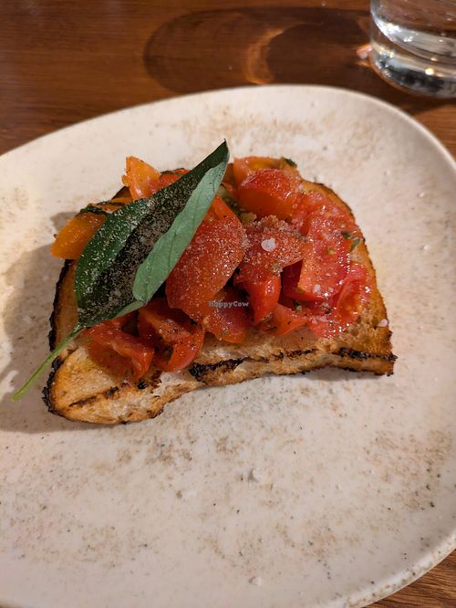 Brushetta at Piccolino in Henley-on-thames