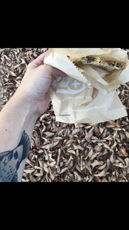 Love Bfoods’ vegan chocolate chip cookies! at Bloomingfoods Market and Deli - Ivy Tech in Bloomington