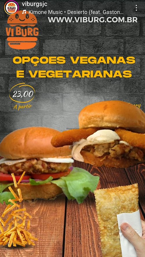 Lanches veganos e vegetarianos at Vi Burg in Sao Jose Dos Campos