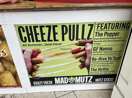 well seasoned mozzarella stick crust!  at Hangry Bites in Ocean City