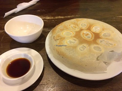 dumplings  at Sunflower Thai Vegetarian Restaurant in Auckland