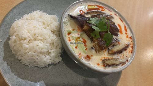 Tom kha  at Sunflower Thai Vegetarian Restaurant in Auckland