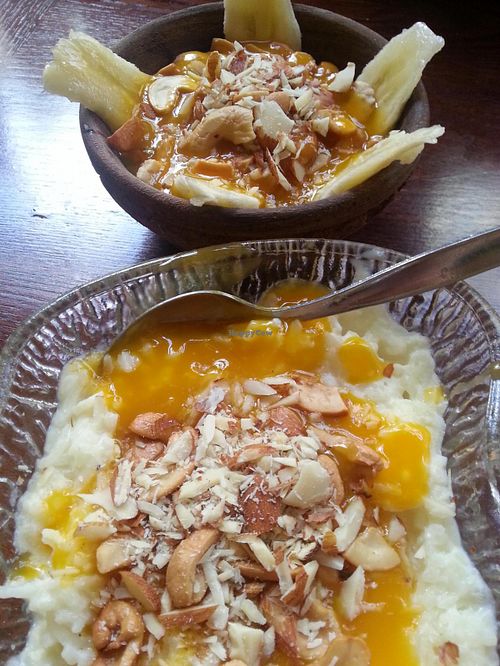 vegan indian desserts at Namaste India Masala Dosa Bar in Norwich