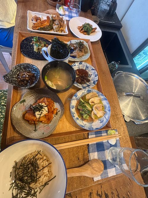 Vegan set at Uncle Ree Farm - ฟาร์มลุงรีย์  in Bangkok