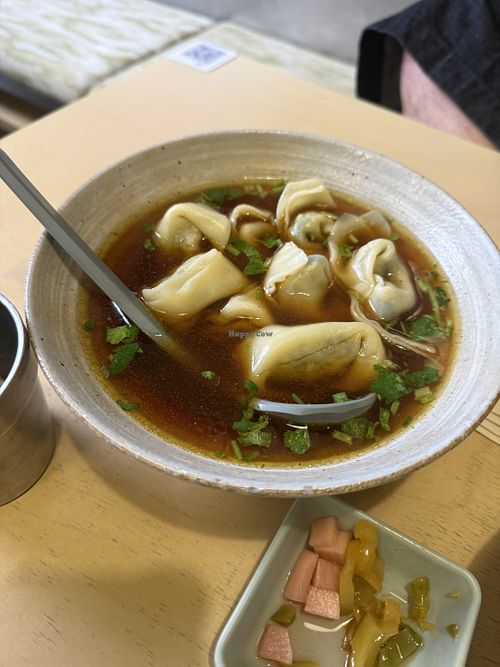 Dumplings   at Nothing is Everything - Elephant Wuyu Vegetarian Restaurant - Panlong Tiandi Branch - 大象无隅素食餐厅 - 蟠龙天地店 in Shanghai