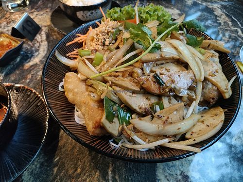 one of the dishes at NGON Lörrach in Loerrach