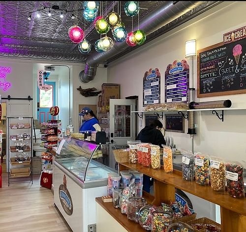 Cute, little shop  at Sweet & Salty in Bayfield