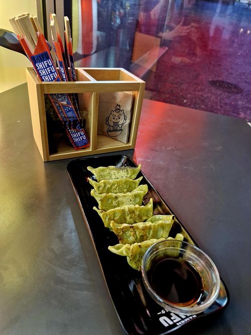 Gyozas veganas shifu at Ramen Shifu in Funchal