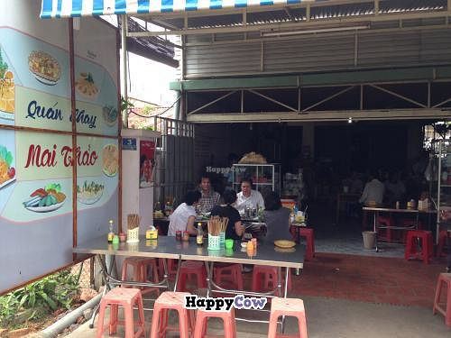 Open air restaurant at Mai Thao in Tay Ninh