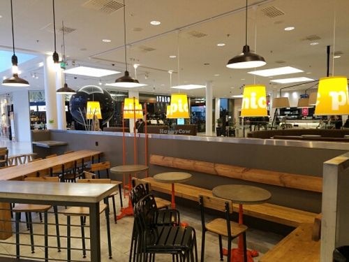 seating at Plants By Us in Helsinki