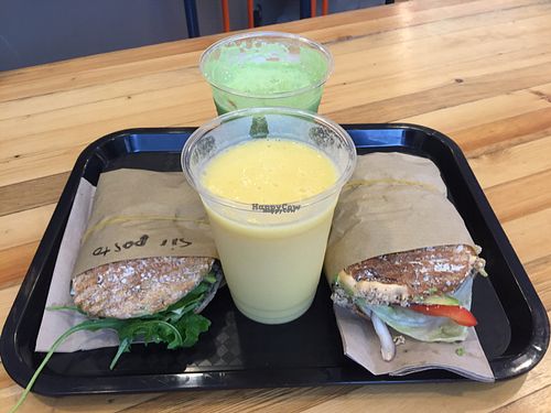 Sir Pesto(left) Chili the Kid( right) at Plants By Us in Helsinki