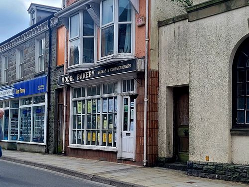 Model Bakery Outside at Model Bakery in Blaenau Ffestiniog