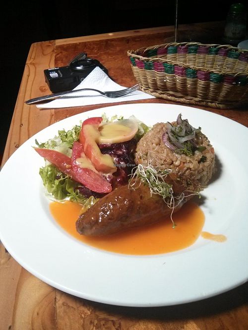 The Entree of the Day! at Naturalmente in Bogota