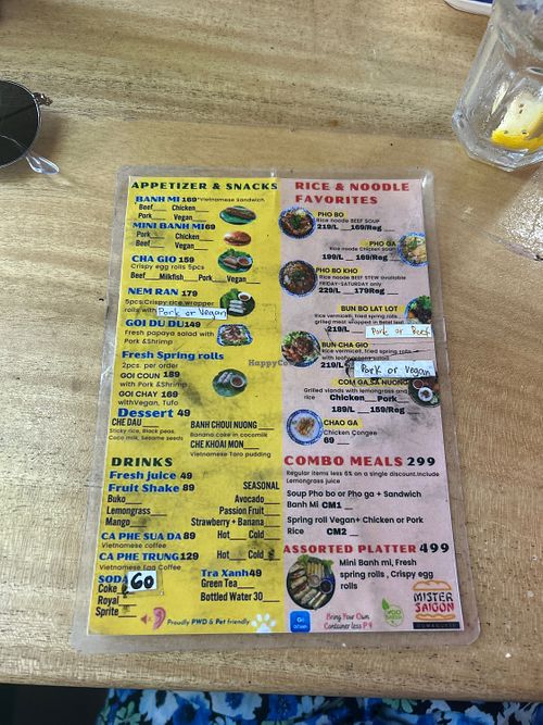   at Mister Saigon in Dumaguete