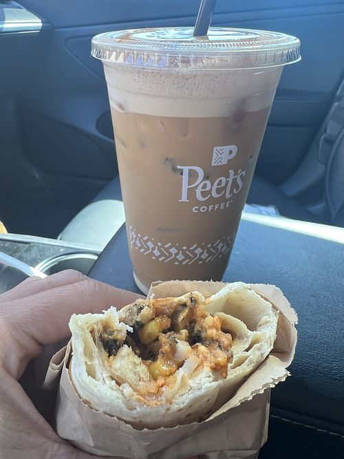   at Peet's Coffee in Seal Beach
