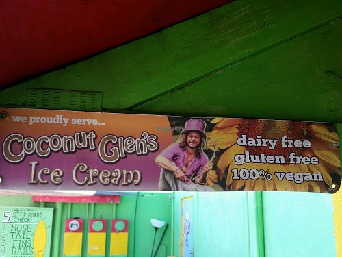 vegan ice cream at Maui Mike's - Shave Ice in Lahaina