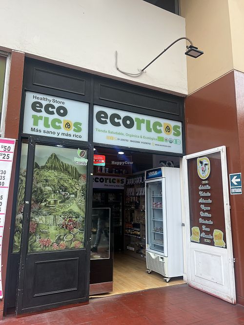 Storefrontt  at Ecoricos in Lima