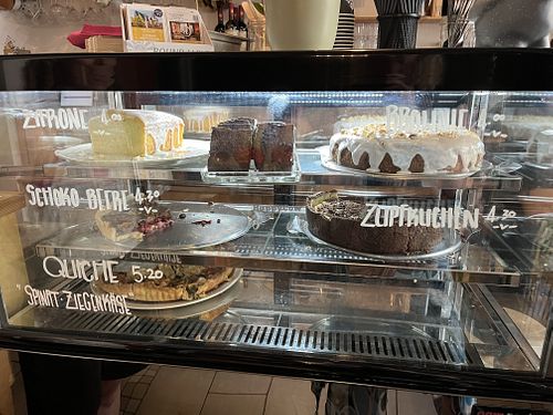 The dessert section   at Drei der Münze in Leipzig