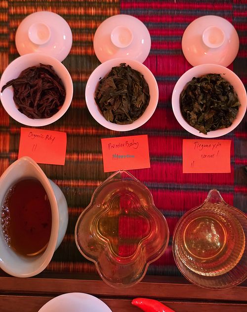 Tea ceremony at .baa in Pattaya