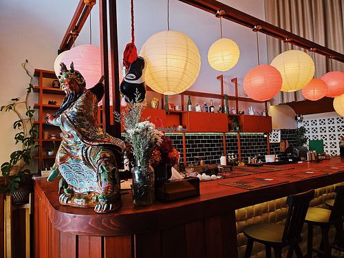 Bar area at .baa in Pattaya