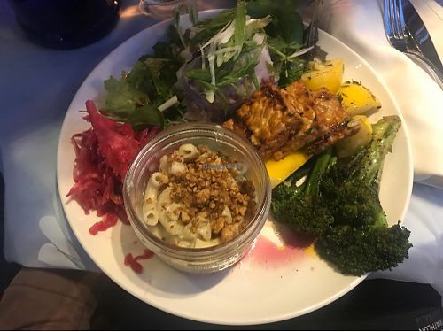 BBQ plate at be love in Victoria