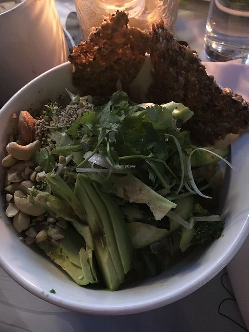 green bowl at be love in Victoria