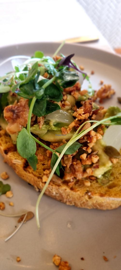 Avocado toast at South Brew in Warragul