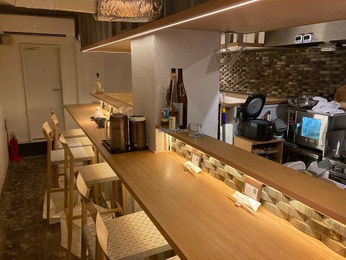 Inside at Shojin Sushi Minamo in Osaka