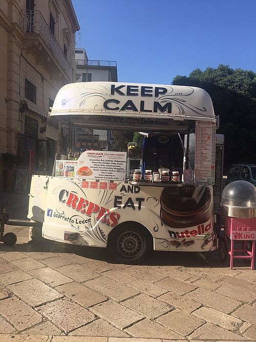 Crêpes végétaliennes  at Creperia Il Carretto in Lecce