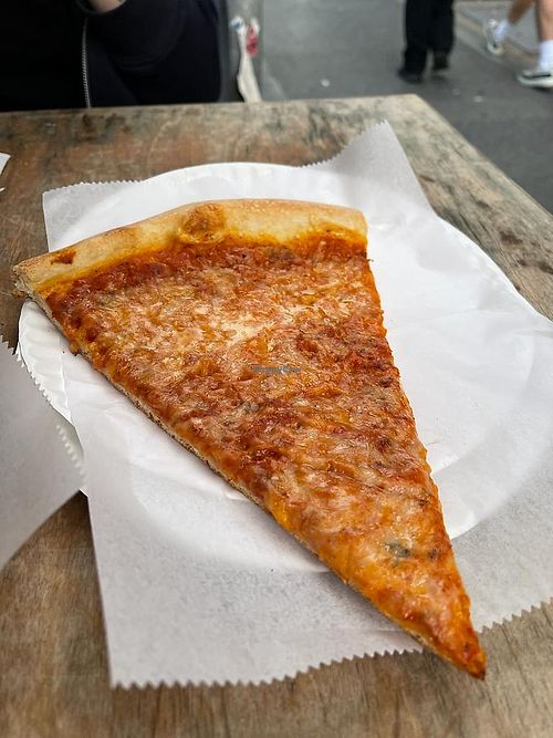 Pizza a la vodka  at Vinnie's Pizzeria in Brooklyn