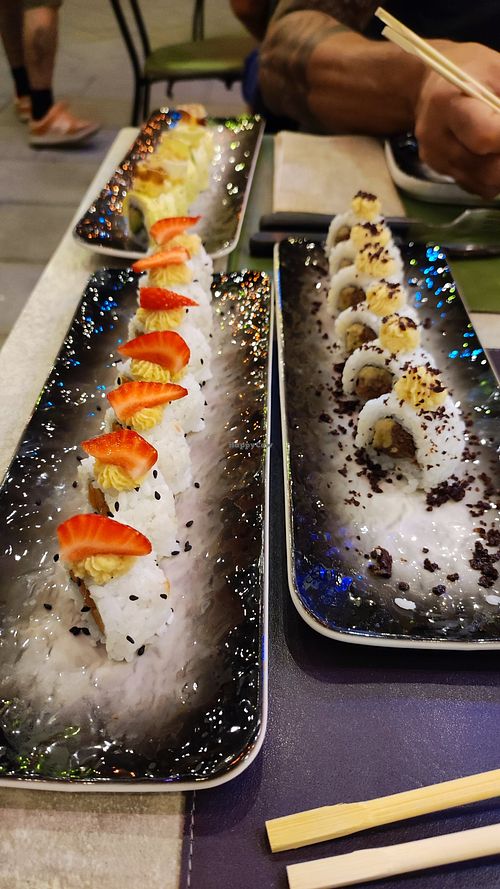 Sushi veg at Opificio  in Prato