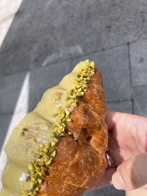 Pistachio croissant   at Maya x The Cakery  in Hong Kong Island