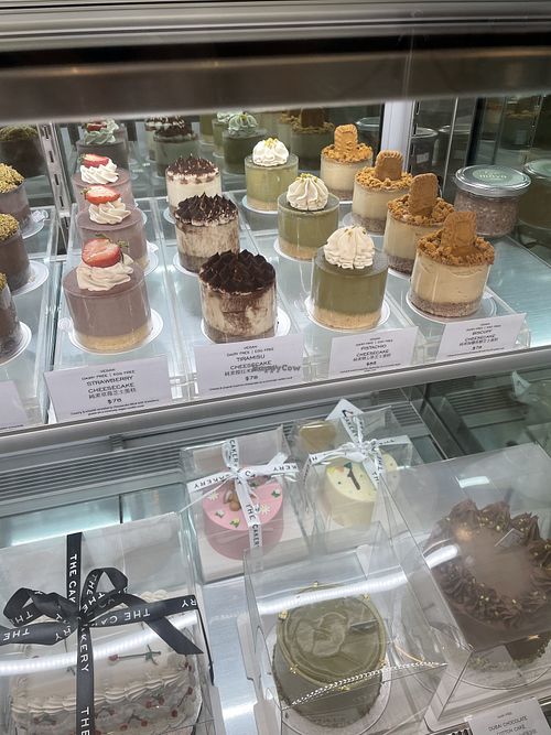 Almost all vegan   at Maya x The Cakery  in Hong Kong Island