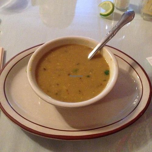 lentil soup  at Himalayan Restaurant in Big Bear Lake