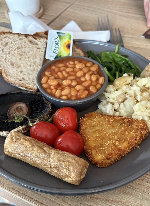 Full vegan breakfastt  at Slate in Windermere