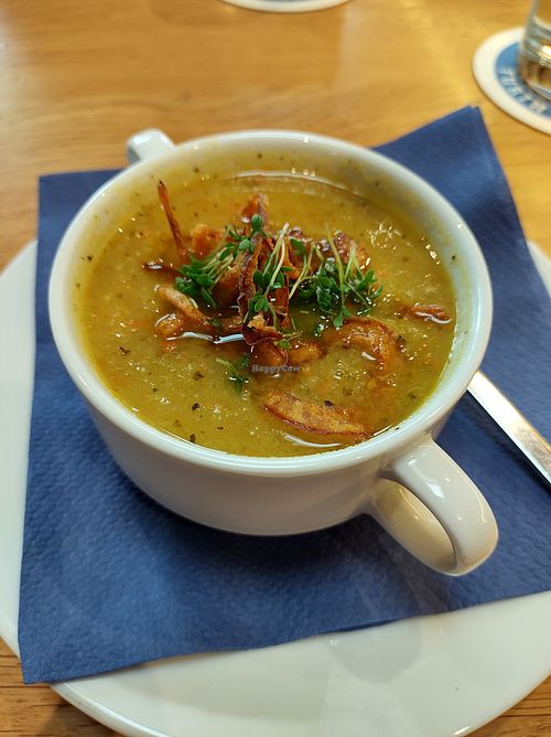 Ackersüppchen - awfully small cup-size for 6,10€ at Klosterbräustüberl Furth in Furth