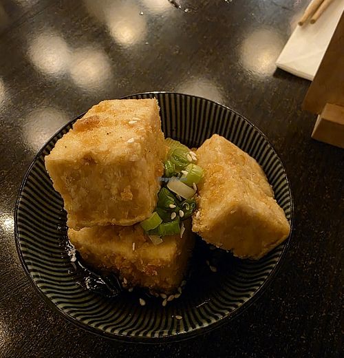 Agedashi tofu at Kohoku-Ku Ramen in Chicago