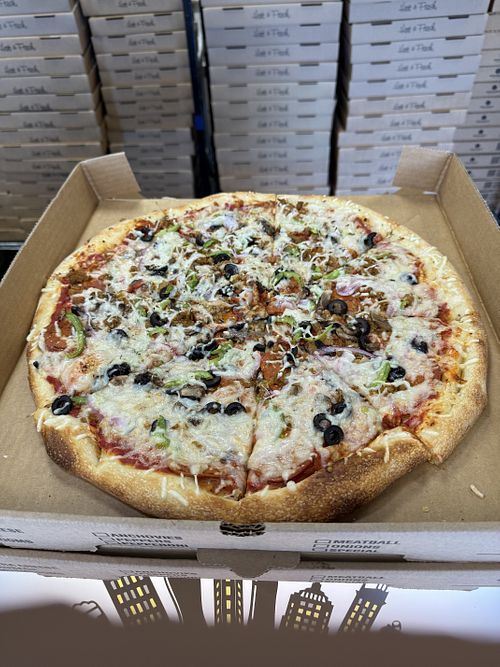 Vegan Pie!  at Beer City Pizza in Asheville