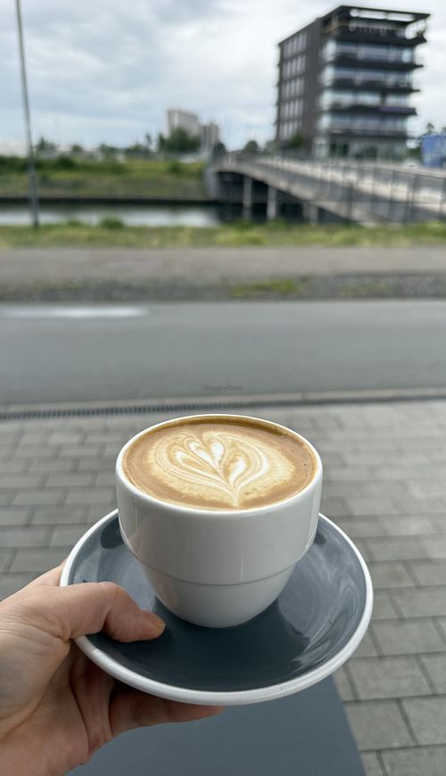 Hafer Cappuccino   at Etappe Coffee in Offenbach
