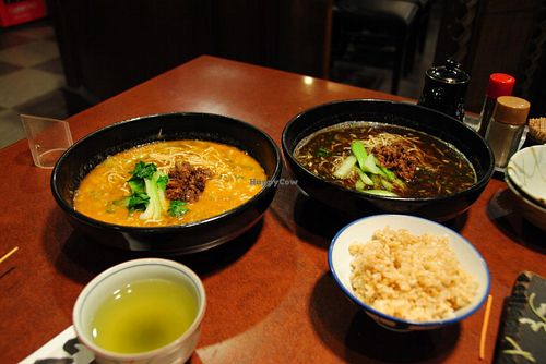 Black and Red TanTanMen. at Kiharutei in Nagoya