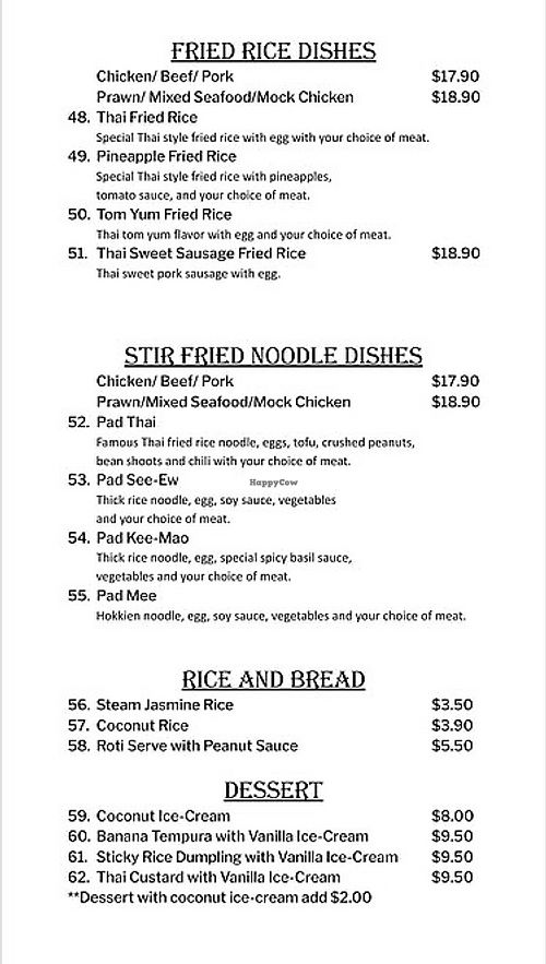   at Bluestone Thai in Yarraville