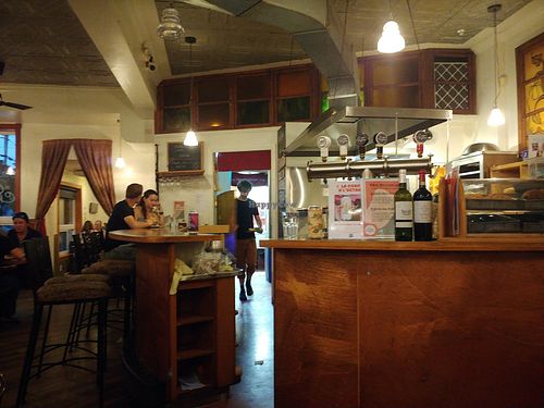 Nice relax crêperie at Le Crêpe Chignon in Rimouski