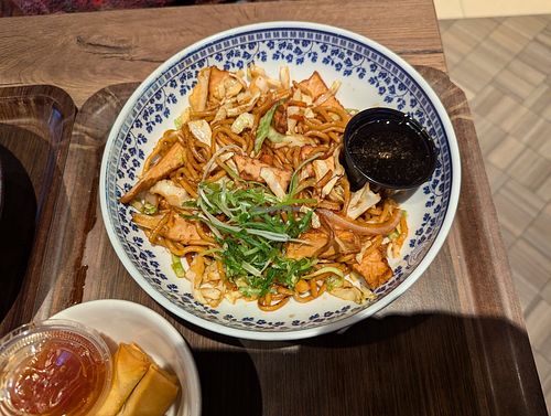 fried noodles at ChopChop in Nykoping