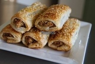 Aussie sausage rolls at Vegan Meals Delivered in Sydney