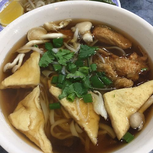 pho at World Vegan in Cabramatta