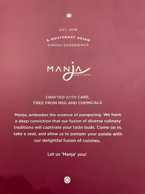 classy high quality place at Manja in Kuala Lumpur