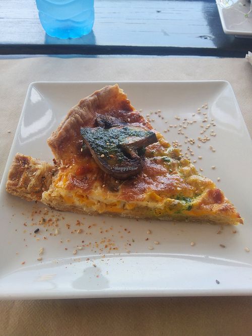 Quiche at Surfer Bar in El Port De La Selva