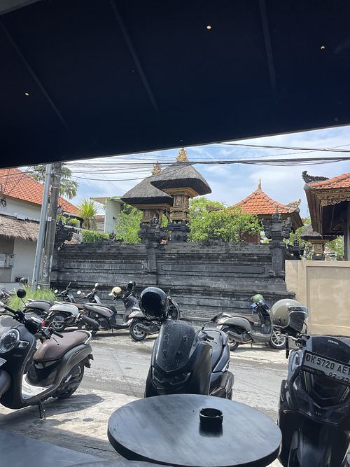   at Blacklist Coffee Roasters in Canggu